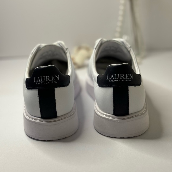 LAUREN RALPH LAUREN Women's Angeline IV Lace-Up Platform Sneakers - Picture 7 of 14